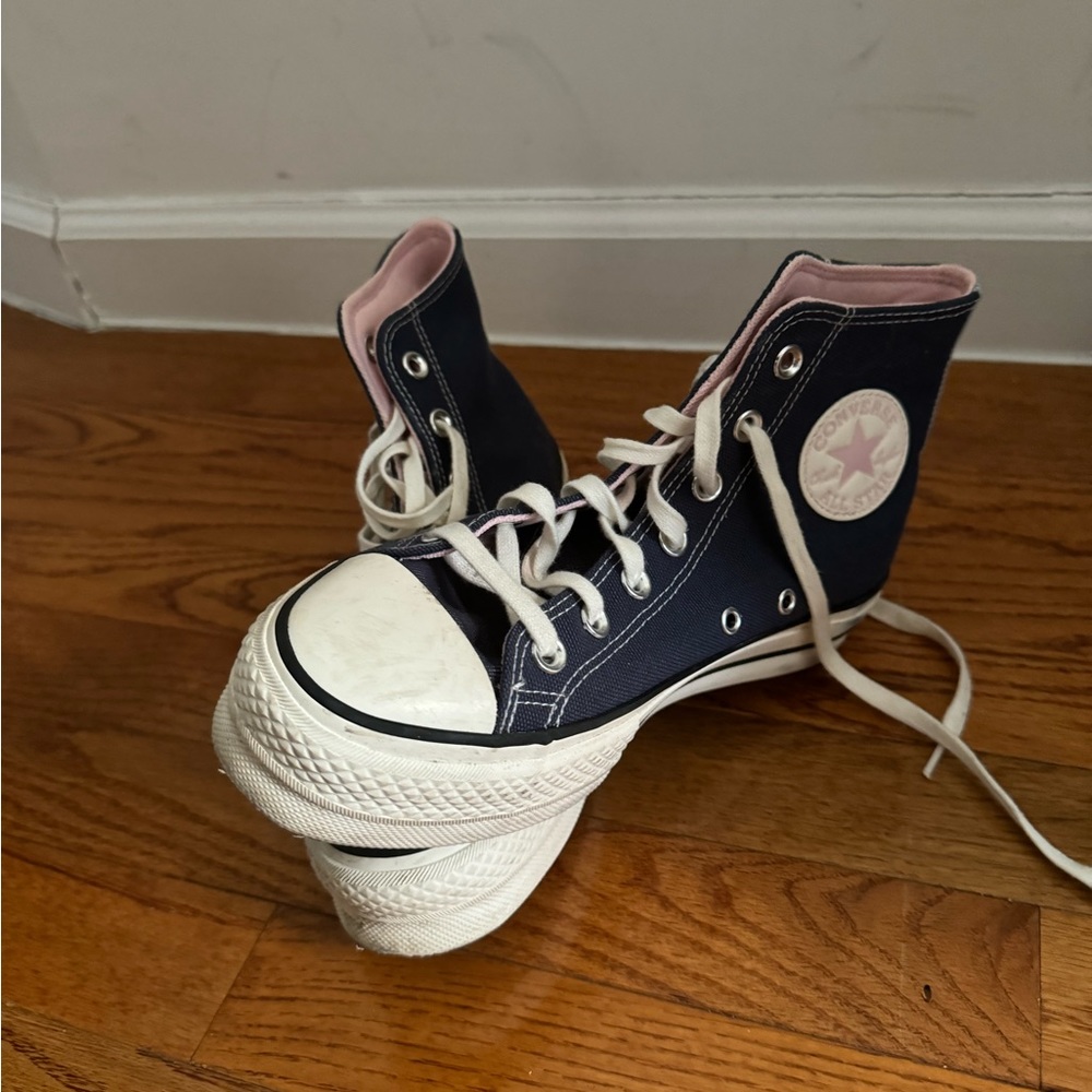 PLATFORM CONVERSE BLUE